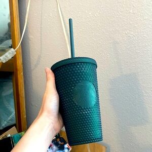 Green 16OZ Starbucks cup